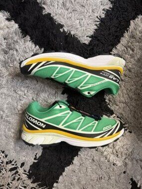 Salomon XT-6 Bright Green L4758310031 Sz 12 New